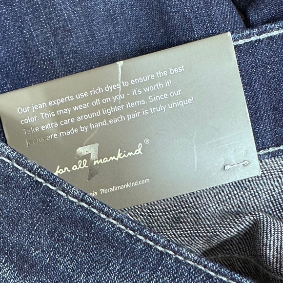 7 For All Mankind High Waist Bootcut Jeans NWT [1508] - Picture 8 of 9